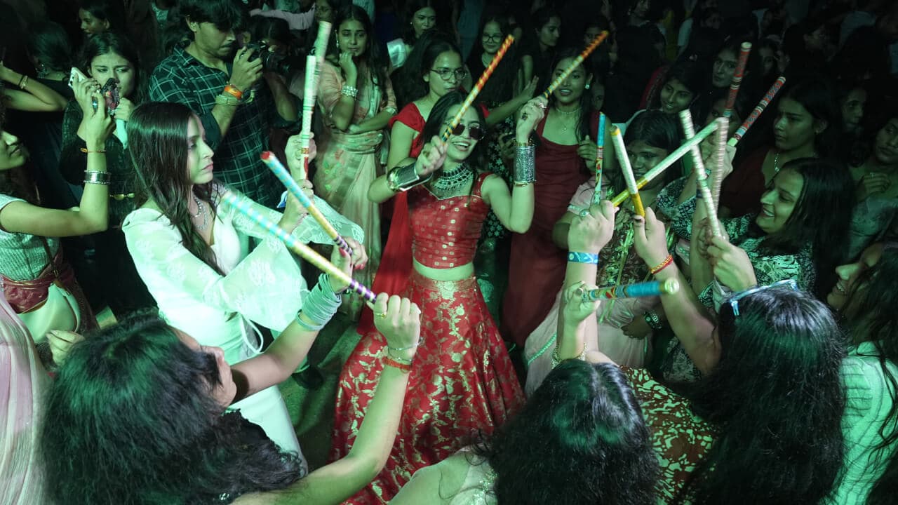Haridwar University Celebrates Dandiya Night 2026 with Joy and Enthusiasm