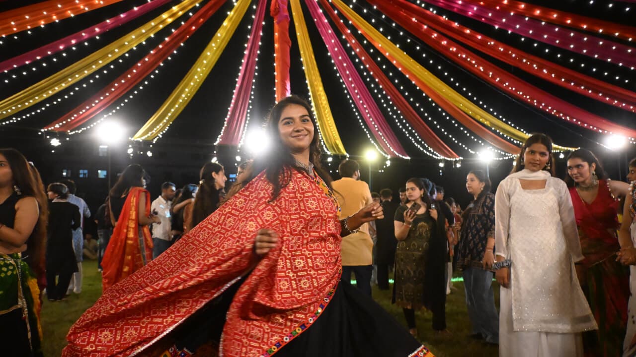 Haridwar University Celebrates Dandiya Night 2026 with Joy and Enthusiasm