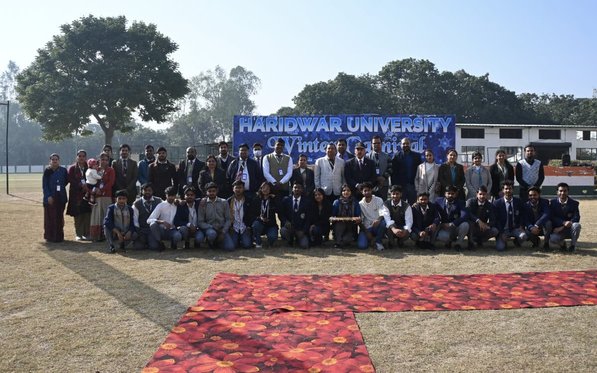 Winter Carnival 2025 Day 01 “Winter Streets” at Haridwar University
